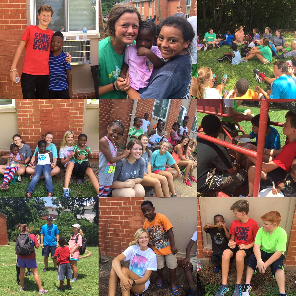 CatalystFBCT's tweet photo. Forest Hills Village Day 2! #SLSamford #setapart2016 https://t.co/PvaLqmNy10