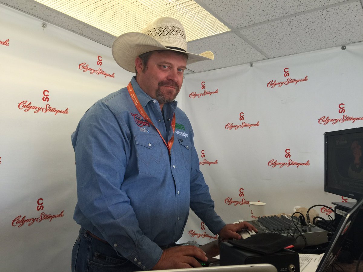 Say hello to our new Music Director <a href="/rw_jones/">Richard Wade Jones</a>. RT if you're loving the sound today at the #csrodeo.