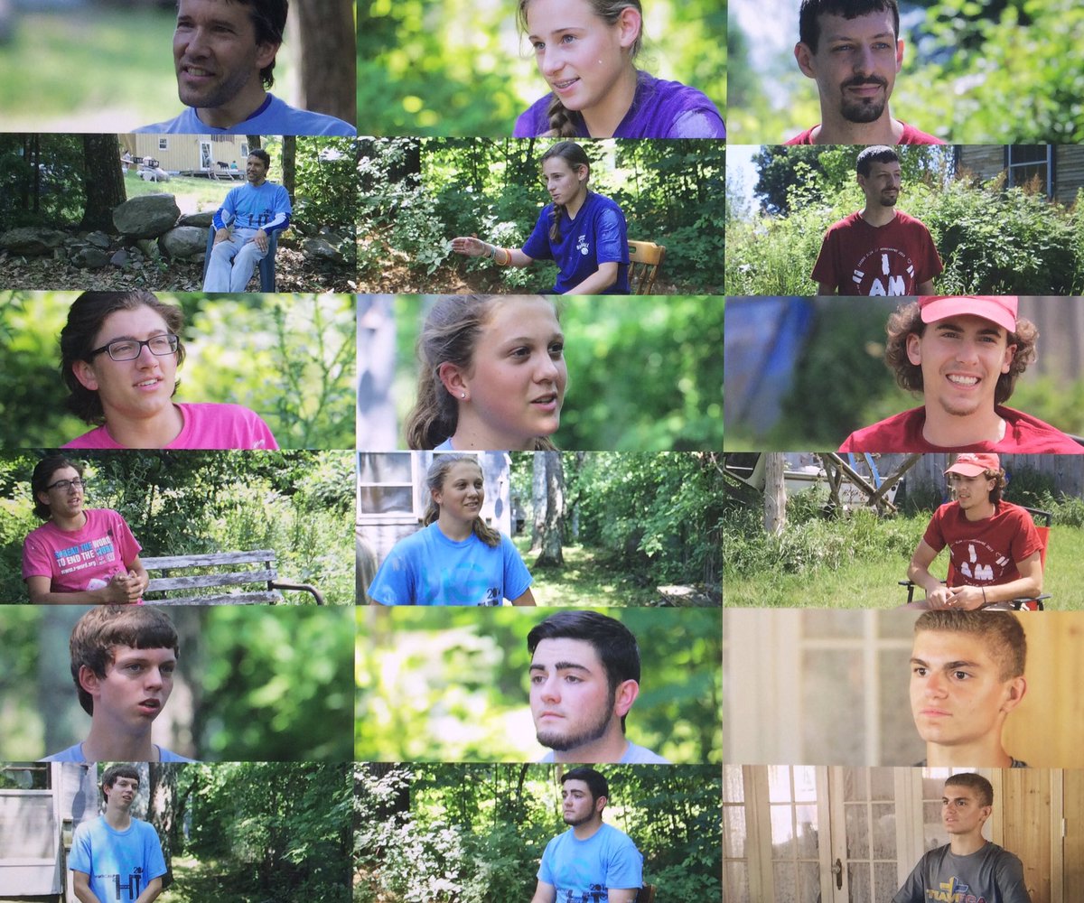 Shooting Student &amp; Resident testimonials this week for <a href="/workcampNE/">workcampNE</a> #testimonials #growingstudentsfaith #filmmaking