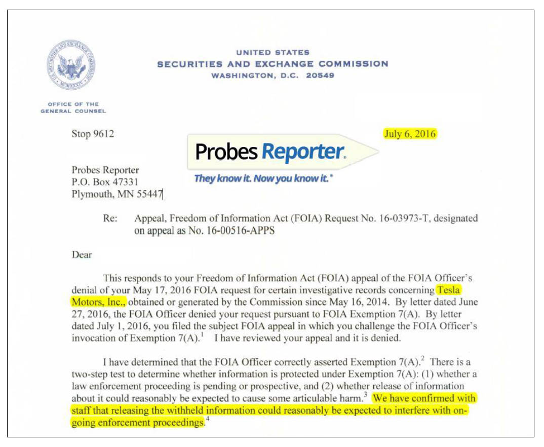 What else is Tesla not disclosing?