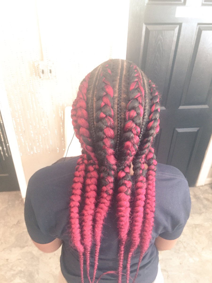 MyNameIs_Stacy's tweet photo. These were bad ass! Thanks girl โบ๏ธ๐๐ฝ #BraidsByDricka #NeighborhoodBraider #YourFavStylist https://t.co/SkhCPms3PO