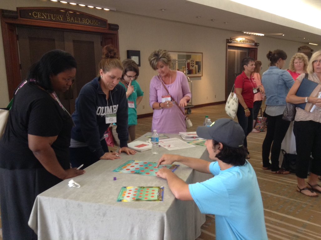 msconcannonbeu's tweet image. Feel like a kid again playing @gregtangmath games! #mathplus2016