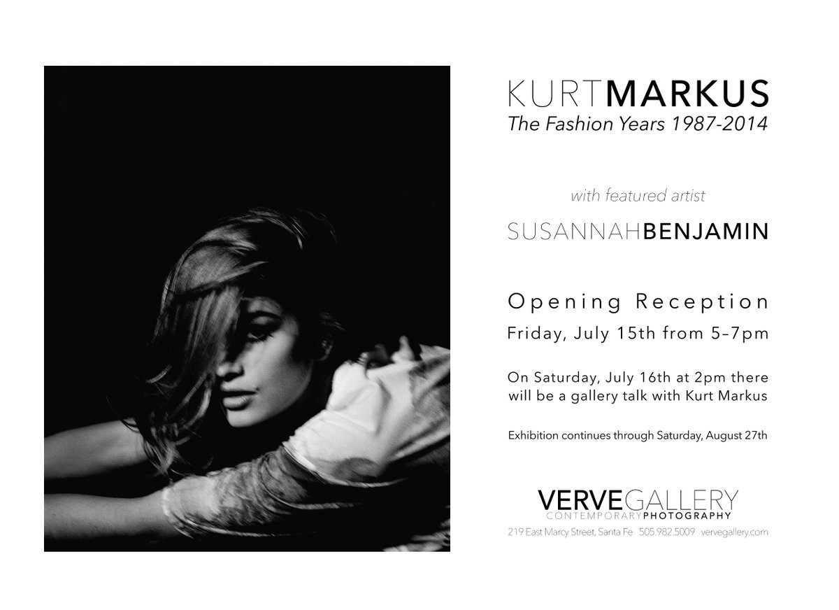 vervegallery's tweet photo. Kurt Markus The Fashion Years 1987-2014, photo exhibition opens this Fri, Jul 15, Gallery Talk Jul 16 @vervegallery https://t.co/Zsl2qrf8xv