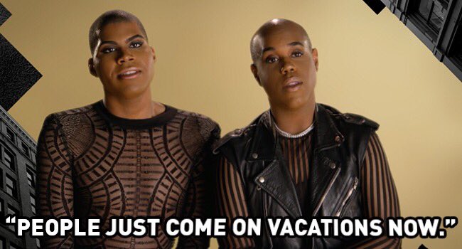 Kyle_Bryan's tweet photo. Uninvited vacation guests are supposedly cute for Spring '17. Catch an all new #EJNYC TONIGHT 9|8c https://t.co/Bdc3DOo4el