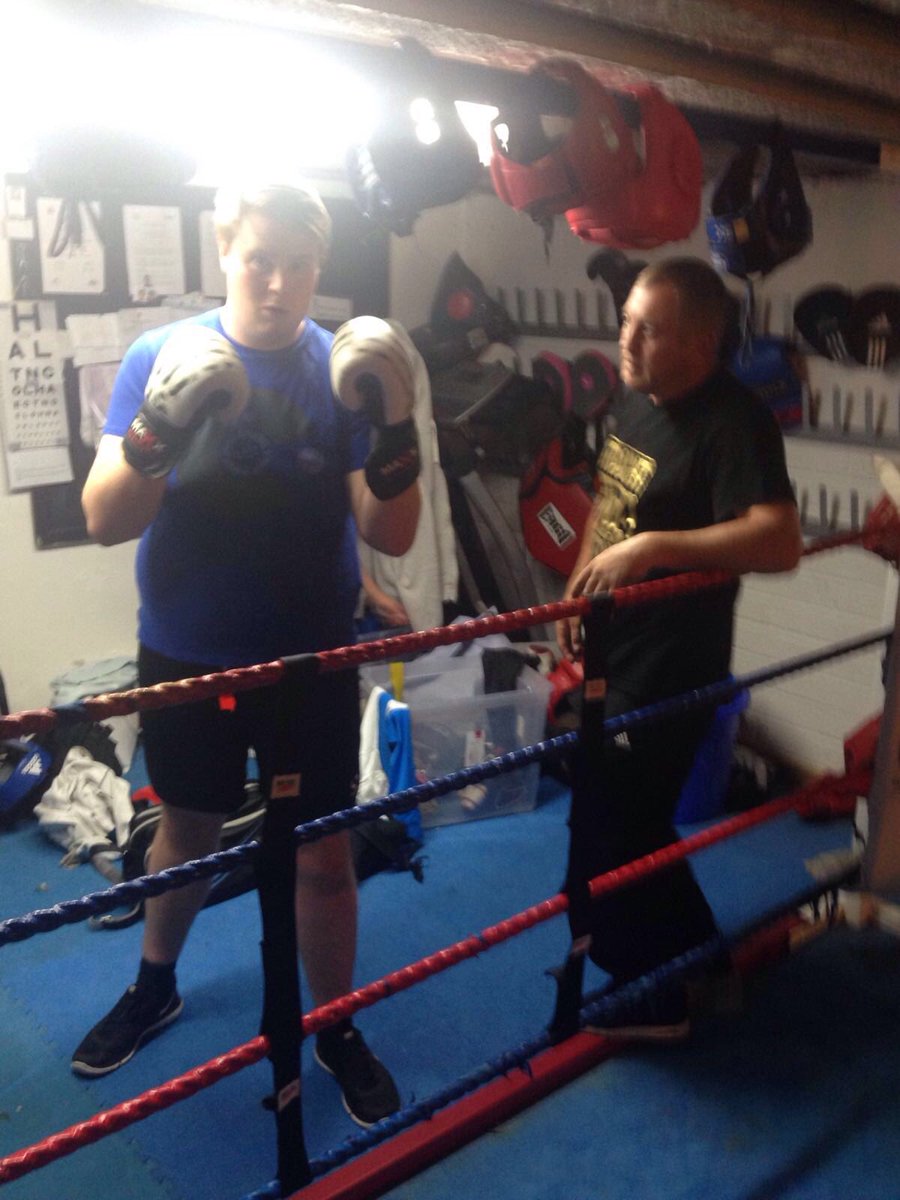 Who do you call a fish out of water?  

Andy. 

Thanks <a href="/StratfordABC/">StratfordBoxing</a>