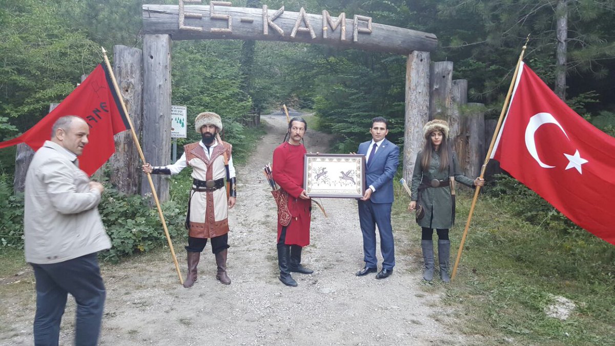 Sivas Göktürk Okçuluk Kulübü ve Kaymakamımız <a href="/muratirgatoglu/">Murat Irgatoğlu</a> Eskipazar Kamp Merkezi Es-Kamp'ta misafirimiz oldu.