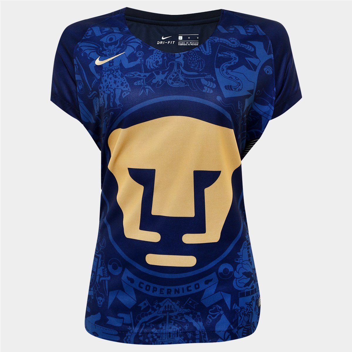 playera de pumas mujer