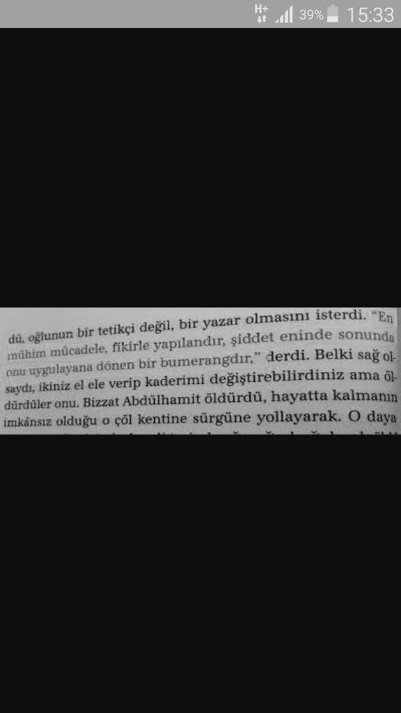 kitaphatti's tweet photo. En mühim MÜCADELE

FİKİRLE yapılandır.

ŞİDDET,

Eninde sonunda

Onu uygulayana dönen

Bir BUMERANGDIR. https://t.co/XFFUCP10WO