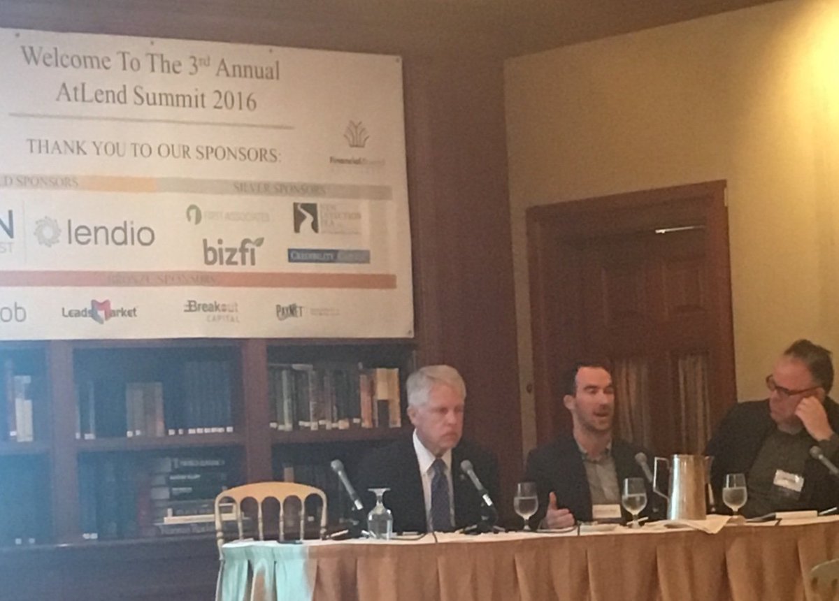 orchardplatform's tweet photo. Orchard's Jeremiah Neal discusses #Transparency at #AltLend today alongside .@credibilitycap &amp; Shinnecock Partners https://t.co/LsjLPIkzp1