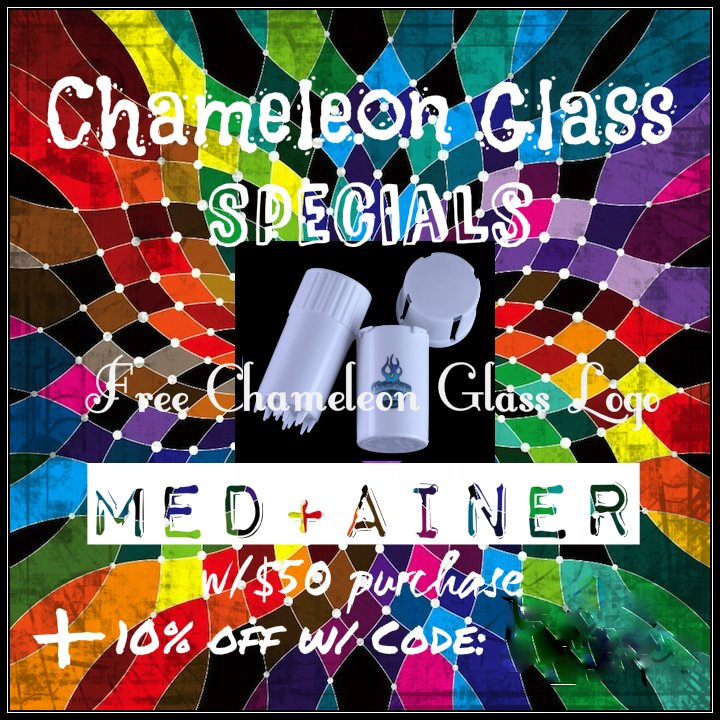 FearlessOphelia's tweet photo. My Chameleon Glass Specials + Discount-Get My .@ChameleonUSA Code Here: https://t.co/OjG2L5kMvs #dabbinallday #bongs https://t.co/PG0oC2Ufye