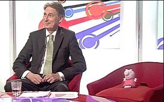 The new Chancellor probably won't thank me for this but he once appeared on @daily_politics alongside Peppa pig