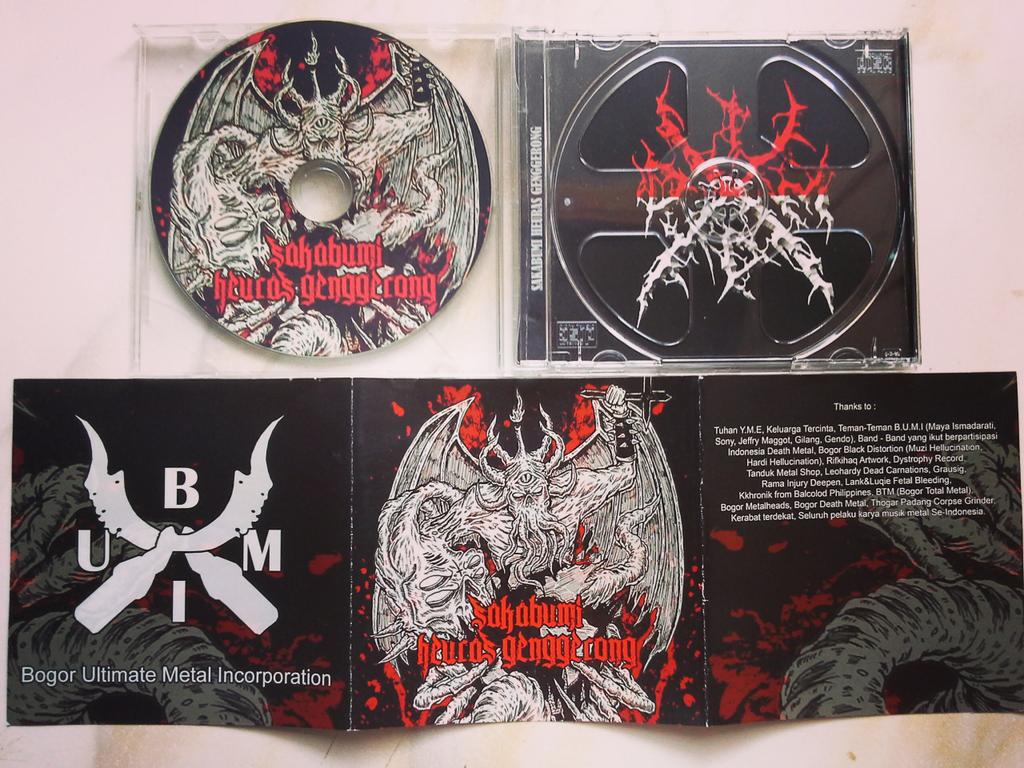 #Deadcarnations di CD #kompilasi "SAKABUMI HEURAS GENGGERONG" 2015
Release by : Bogor ultimate Metal incorporation