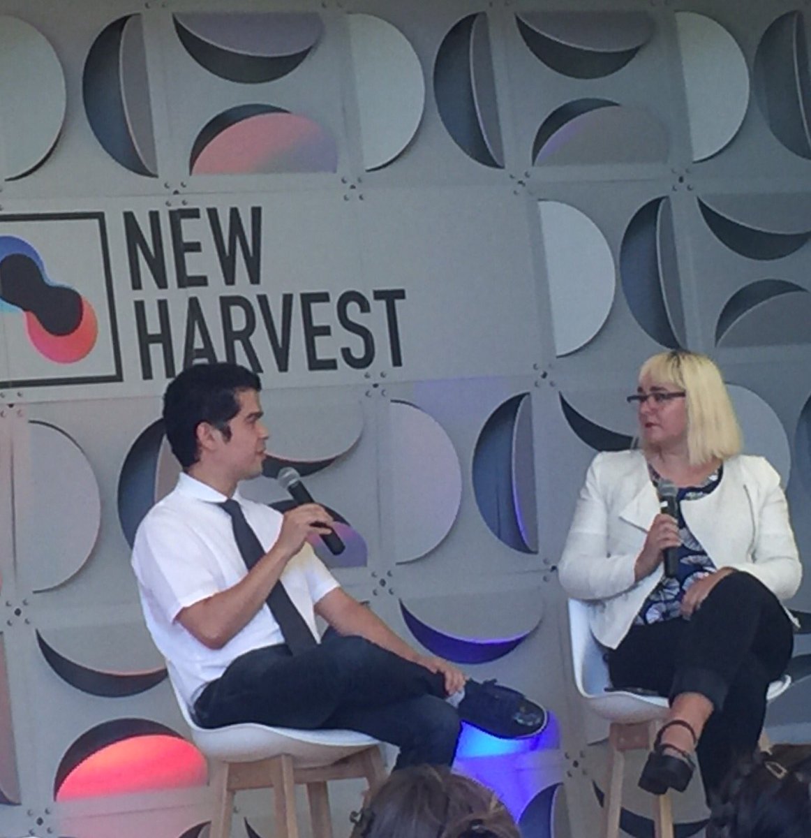 Kenji Higashi from <a href="/spiberfiber/">Spiber</a> talks spider silk protein use for military, medical &amp; <a href="/thenorthface/">The North Face</a> #NewHarvest2016
