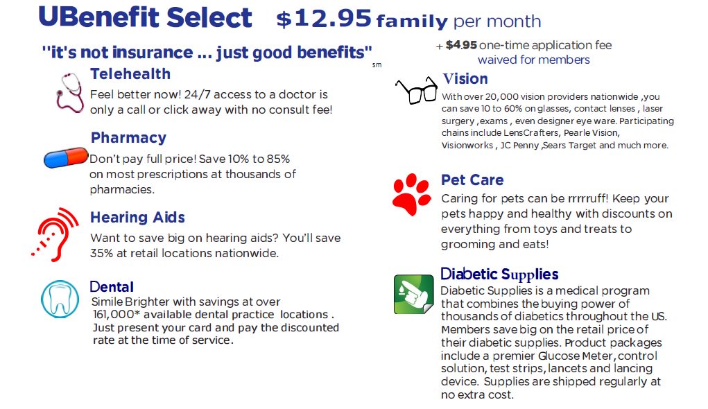 UBENEFIT™.. Get you Family Involved... FOR LESS