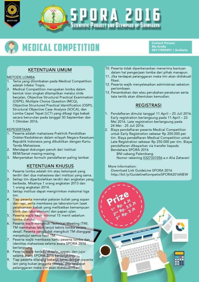 MYRC_FKUH's tweet photo. Yuk guys, buruan daftar SPORA, banyak cabang lomba yang seru2 loh hehehe

#ResearchIsFun
#MYRCForInfiniteCreativity https://t.co/GHMOGjkmcp