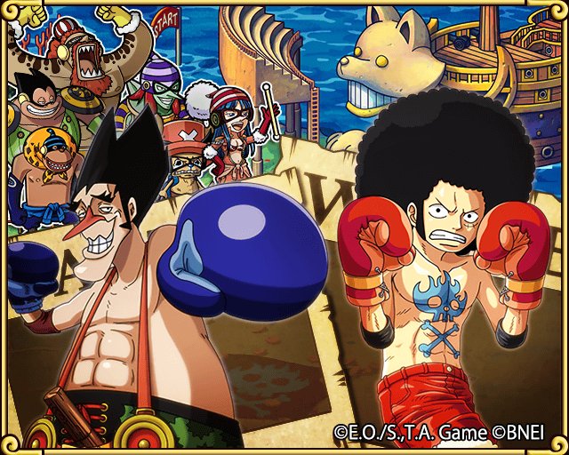 Zynthian's tweet image. Found a Transponder Snail!
Davyback Fight!! Straw Hats vs. Foxy Pirates!
bnent.jp/optc-den2e/ #TreCru