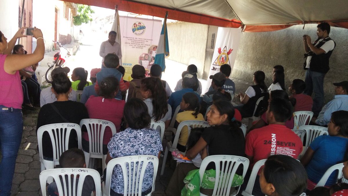 renapgt's tweet photo. San Pedro Pinula, Jalapa, RENAP realizó Jornada Inscripciones Extemporáneas junto a Asociación VIVA y Municipalidad. https://t.co/kn9llc4eIb