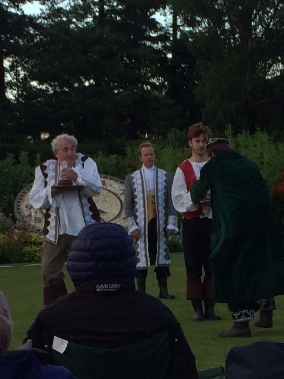 ITGarrod's tweet photo. Tea at open air #theatre. #Lytham Players.On till Saturday, @lovelowther great #entertainment #ilikeagoodfarce https://t.co/4uUVk4dq8g