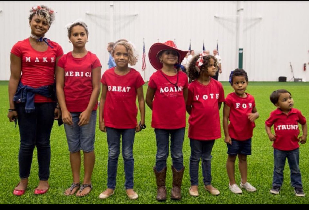 EricSpracklen's tweet photo. Let's get 1,000 retweets for these #KidsForTrump #Trump2016 https://t.co/Y7EQ89TZ26