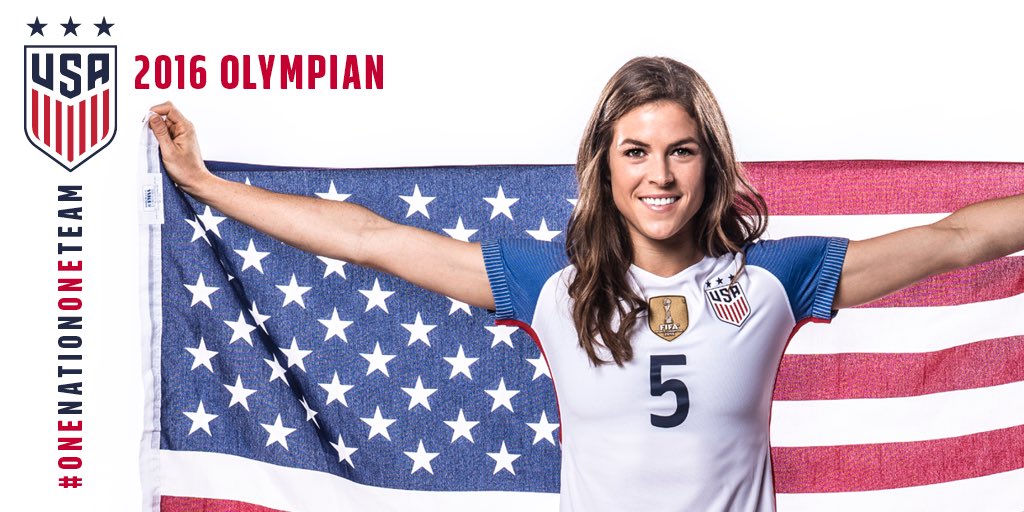 Honored to represent the 🇺🇸 in Rio! Can't wait to fight for a gold medal with an amazing team #LetsGetIt #RoadToRio