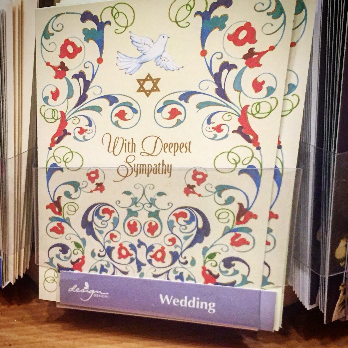 Aimee_City's tweet photo. All the times u wanted 2 send sympathies at a Jewish wedding but had no card #lchaim #alsosorry #isthereacard4that https://t.co/mpHjkti8Gn