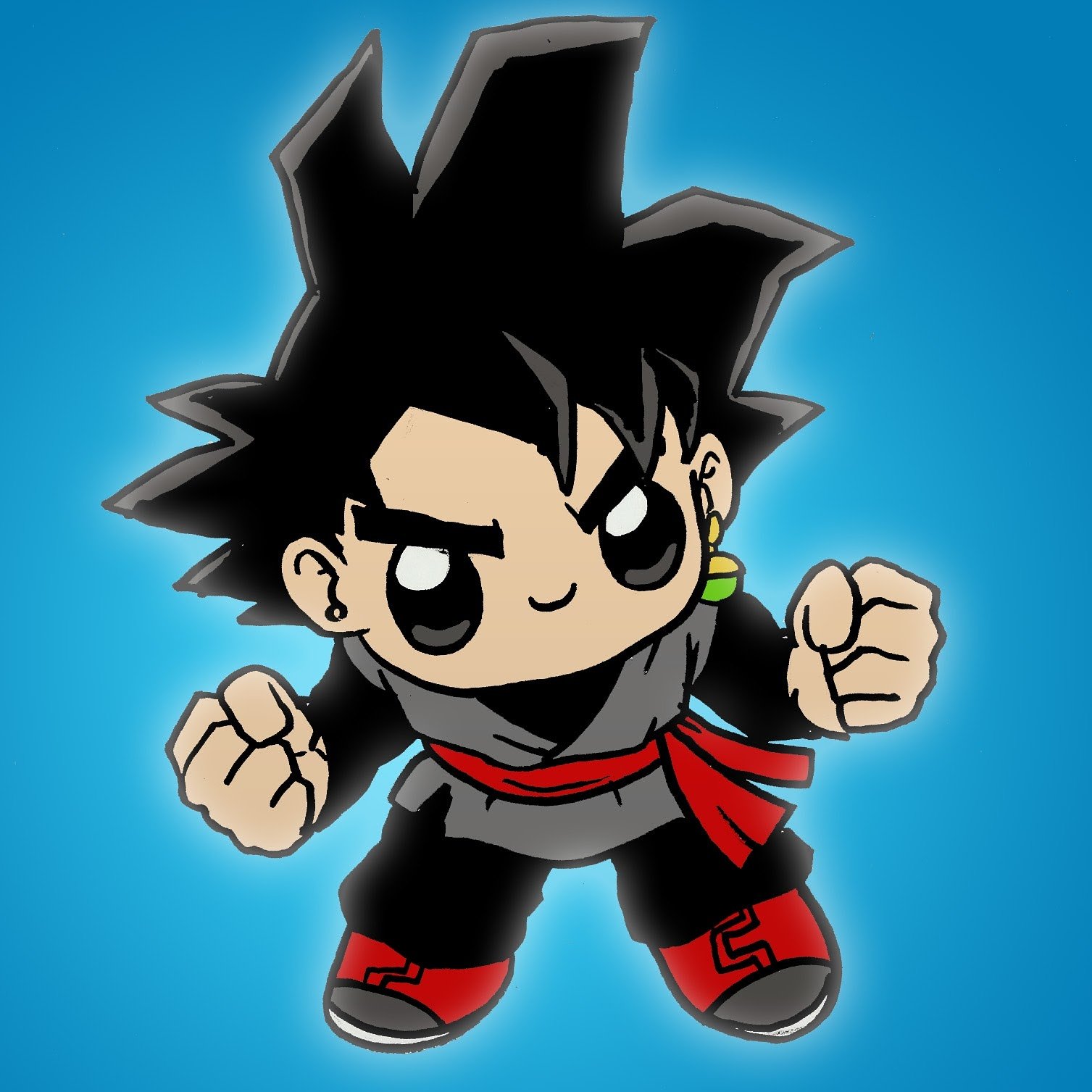 Dibujo de goku, Imagenes de goku, Goku y black