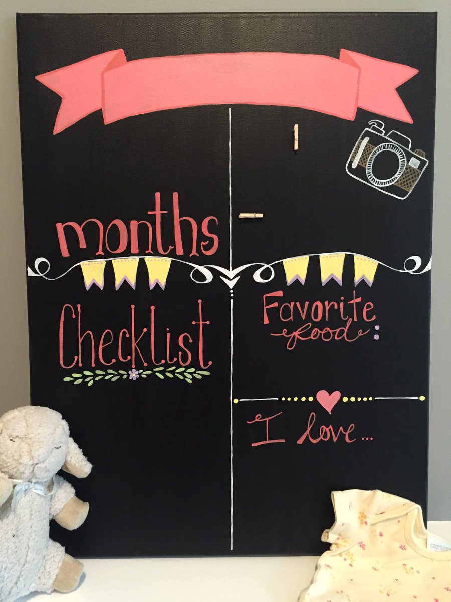 nesting_mama's tweet photo. Custom order monthly milestone/ birthday boards available now! Here's some examples 😁 #babygifts #etsypreneur #etsy https://t.co/7WEY7AVDyq