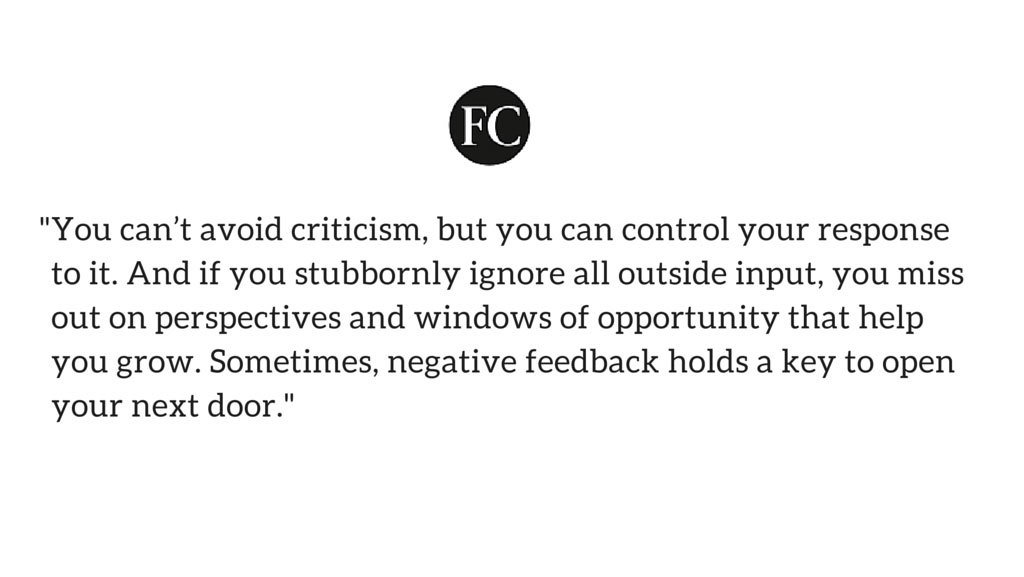 How to handle criticism like a boss buff.ly/29xqtPF