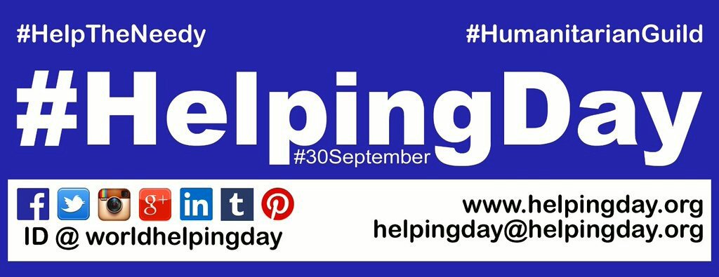 worldhelpingday's tweet photo. #HelpingDay #HelpTheNeedy #HumanitarianGuild
@HelpingDay #ThanksForSupport https://t.co/ypUIUTMhlI