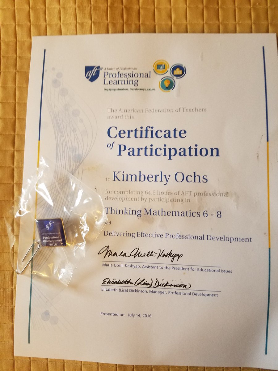 So happy, gained knowledge abt teaching and learning-thankful for TraintheTrainer Course #RIFTPD #AFTPD#THINKINGMATH