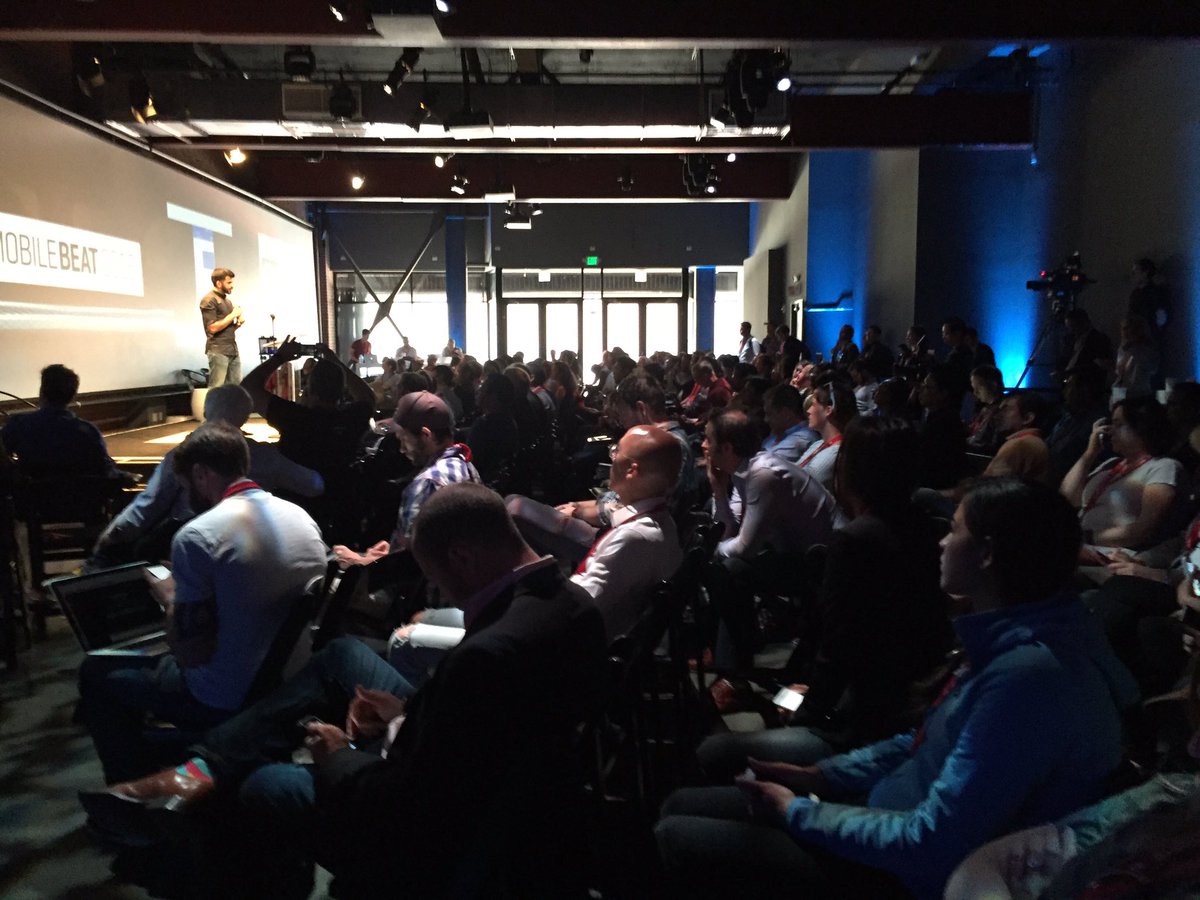 esthercrawford's tweet photo. Excited to launch the next #Olabot at #MobileBeat2016 https://t.co/xer09RSawo