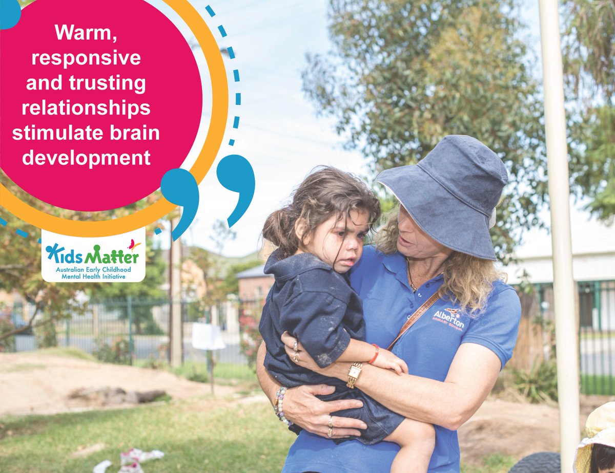 Trusting relationships provide the optimal #conditions for children to learn and make sense of the world around them