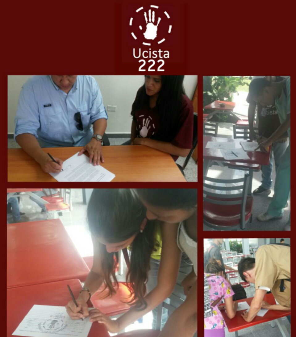 Ucista_'s tweet photo. En el 3er día de recolección de firmas para solicitar bebederos para nue... #ComedorUC  https://t.co/oqehfmsJyq https://t.co/kdIjXxIxjN