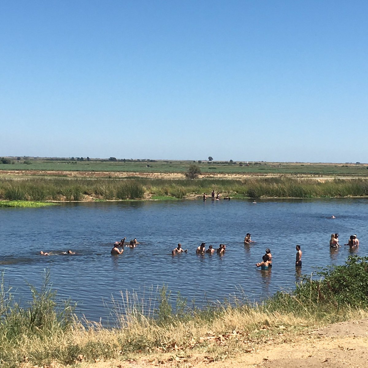SSPStockton's tweet photo. Water we doing here? Oh it's #AdventureWednesday at Brannan Island! #SSPStocktonwk3 https://t.co/A9d921OyJ8