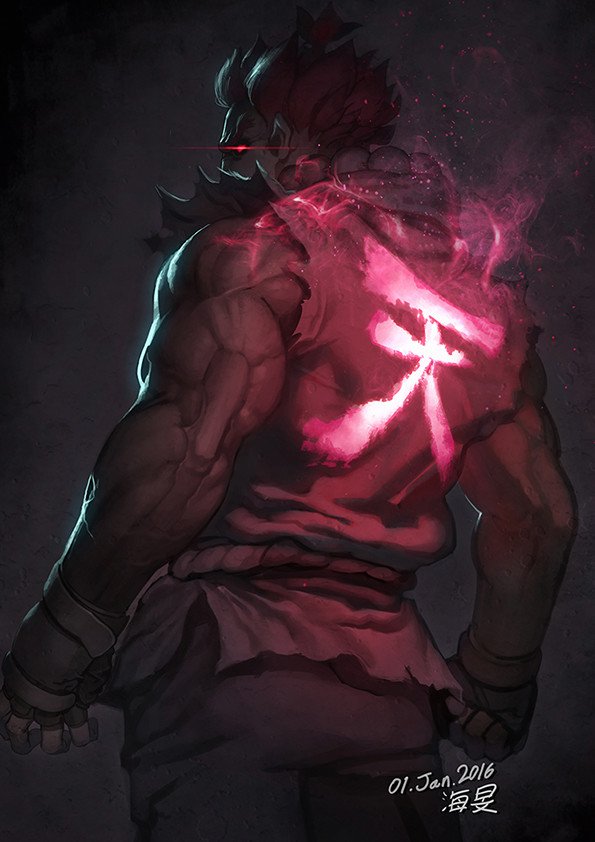 ArtStation - Akuma - Street fighter