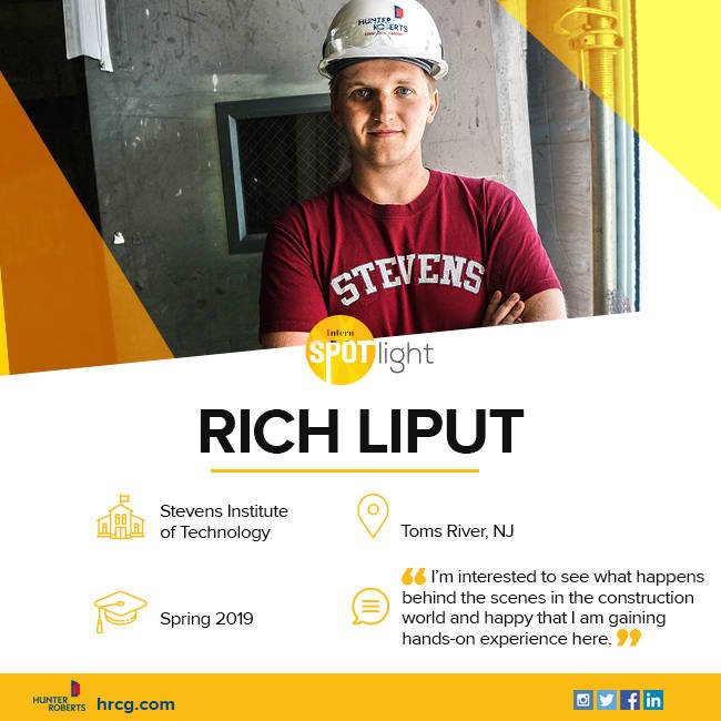 HunterRobertsCG's tweet image. Meet Rich Liput ! He attends #StevensTech #Intern #InternSpotlight #Collegepride