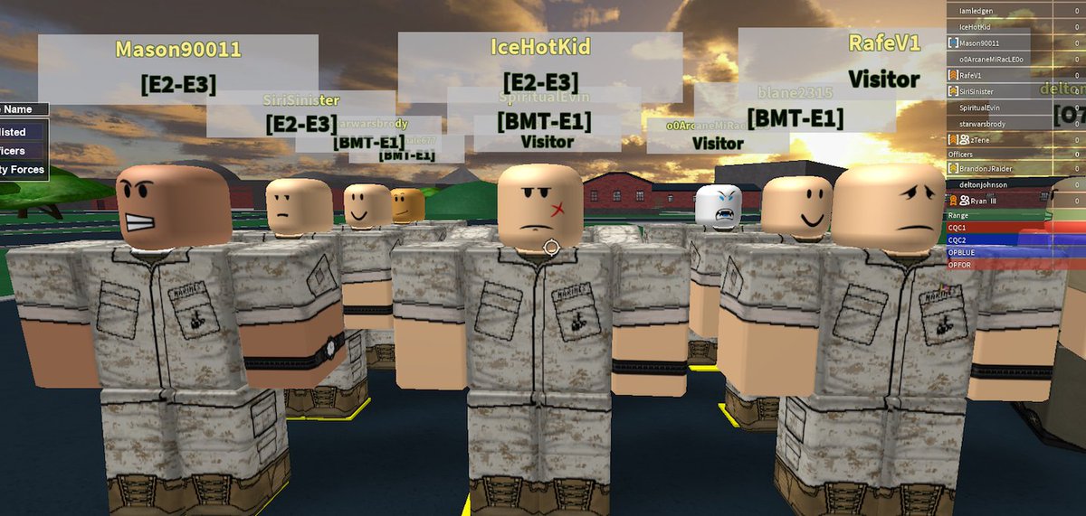 United States Marine Corps Roblox Logo