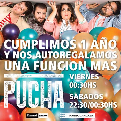 Para los que ponían la excusa de que era muy tarde… por dos meses, Pucha también edición viejos chotos!!
