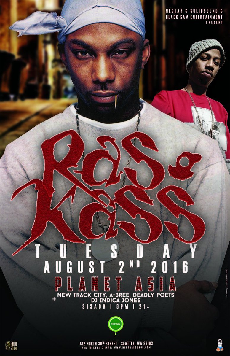 Your boys <a href="/rideforvankay/">Van Kay</a> <a href="/Druonbeats/">Dru</a> <a href="/TrackCityChi/">Chi.Stone</a> 
ARE with <a href="/Raskass/">RAS KASS</a> August 2nd.. We're at <a href="/NectarLounge/">Nectar | Seattle</a> 
Pull UP