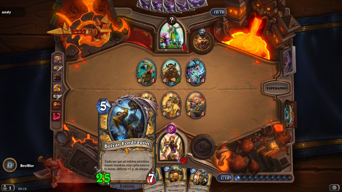 TheBroWer19's tweet photo. Bolvar Fordragón THE POWER #Hearthstone https://t.co/JAWYl0u11L