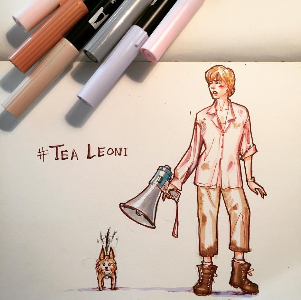 MjDiMotta's tweet image. A new #leo2go with @tealeoni #jurassicpark3 #tealeoni #amandakirby #chorkie #sketchmore #michaeldimotta