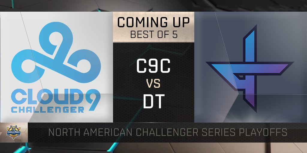 lolesports's tweet photo. The #NACS Summer Playoff Semifinal between Cloud9 Challenger and Dream Team is now live!

https://t.co/U2GgD8CSnW https://t.co/u7P3kNTqUq