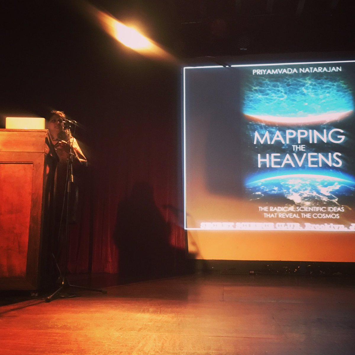 Maria Popova (@themarginalian) on Twitter photo "Demystifying science is crucial in this culture of rampant disbelief in science." <a href="/SheerPriya/">Priyamvada Natarajan</a> #SecretScienceClub "Demystifying science is crucial in this culture of rampant disbelief in science." <a href="/SheerPriya/">Priyamvada Natarajan</a> #SecretScienceClub