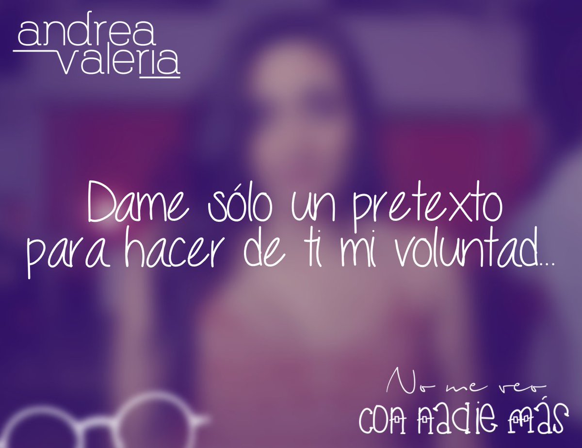 AndreaValeriaMx's tweet photo. #NoMeVeoConNadieMas 🎶😍 
#AndyLovers muchas gracias por todo el amor que le han dado a mi nuevo sencillo 👏👏👏 https://t.co/Q0IVp3KWRN
