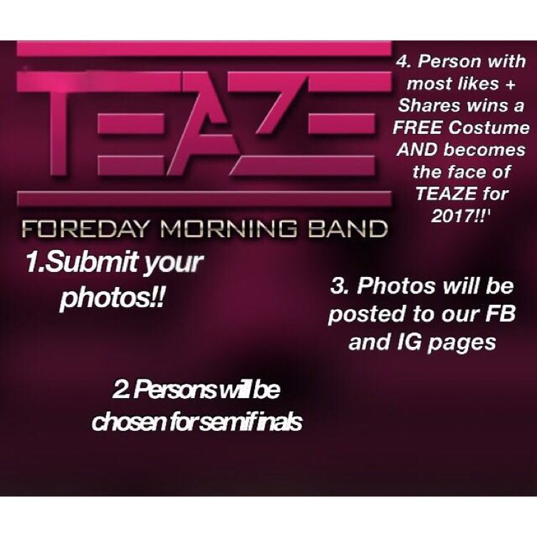 Teaze The Band (teazetheband) Twitter
