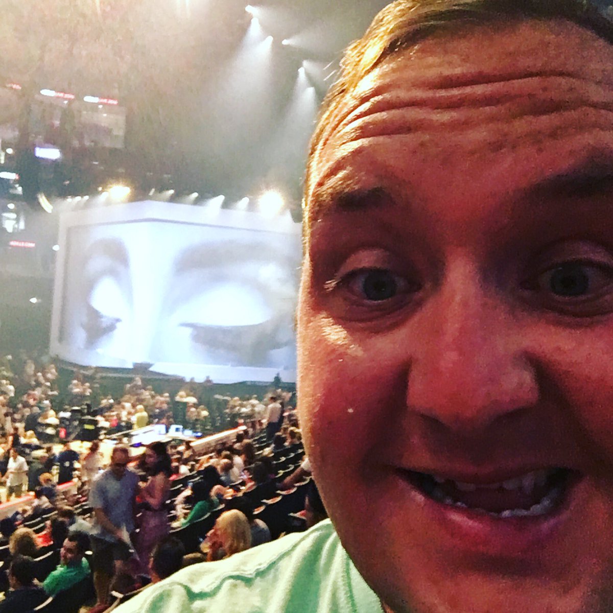 TravisClyde's tweet photo. Can't believe this day is finally here!!! @Adele #adeleinchicago #gaydreams https://t.co/ZxMrwegL3w