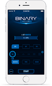 BinaryChallenge's tweet image. Master binary numbers & Train your mental math with this amazing game bit.ly/29mM0cu #indiegame #geek #nerd