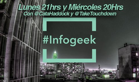 RadioBitCl's tweet photo. AL AIRE! comenta con nosotros usando el hashtag #InfogeekCl y únete a la conversación. https://t.co/Ine1oSNcrC https://t.co/4OELrLrgrY