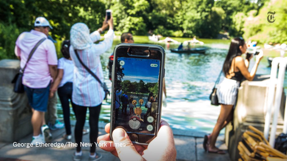 A few tips on how and where to play Pokémon Go as a traveler
nyti.ms/29EODbw