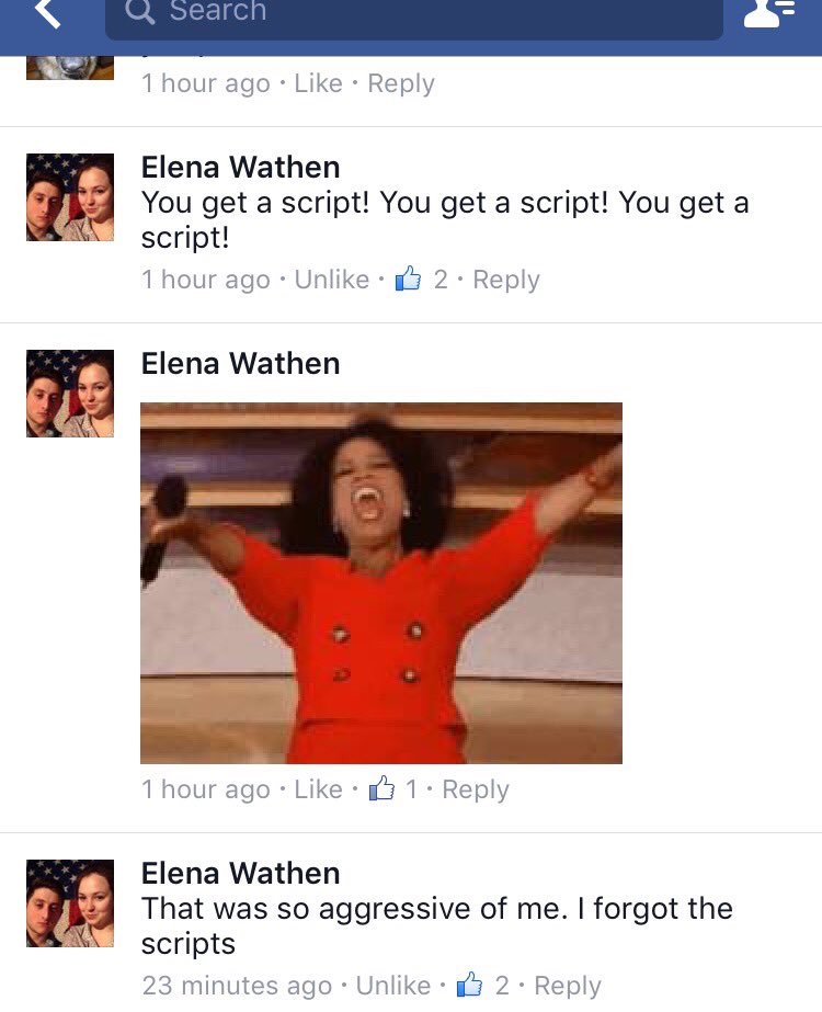 Writers ALWAYS follow through. <a href="/elenawathen/">Elena Wathen</a> <a href="/PeachesHotSauce/">Peaches & Hot Sauce</a>